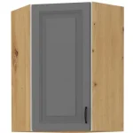 Alacsony ár Niki 40 konyha 60X60 GN-90 1F (45°) dustgrey/ artisan tölgy